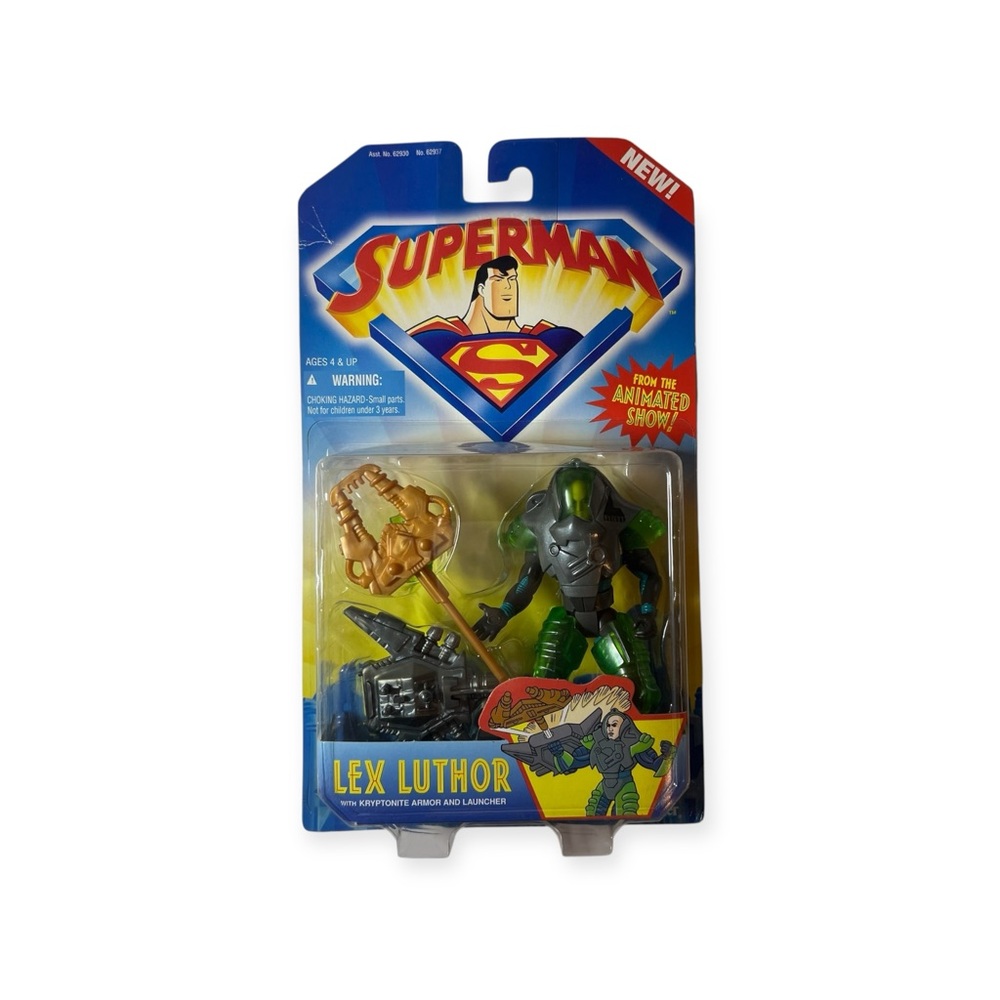 DC Comics Superman Lex Luthor Kryptonite Armor from the Animated Show